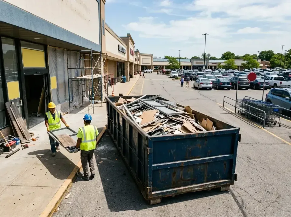 retail-store-renovation-debris-003 — frequently asked questions, Roll-off Dumpster Rentals in Kingsford, MI